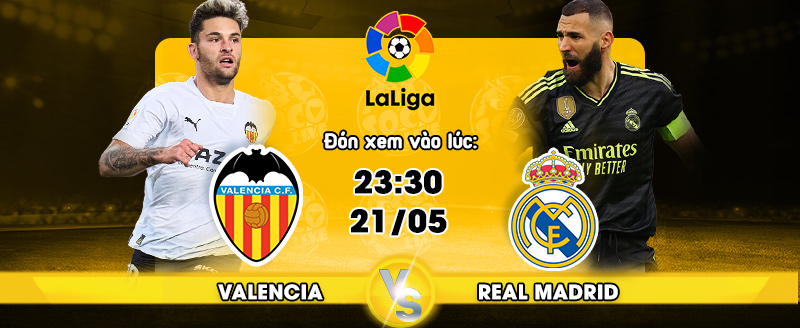 Link xem trực tiếp Valencia vs Real Madrid